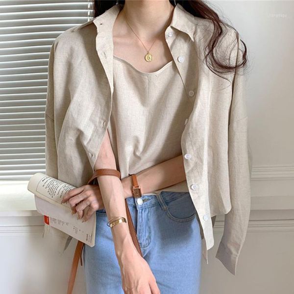 women's blouses & shirts hzirip autumn loose chic full sleeves plus size stylish women casual office lady gentle femme with solid linen, White
women's blouses & shirts hzirip autumn loose chic full sleeves plus size stylish women casual office lady gentle femme with solid linen, White
