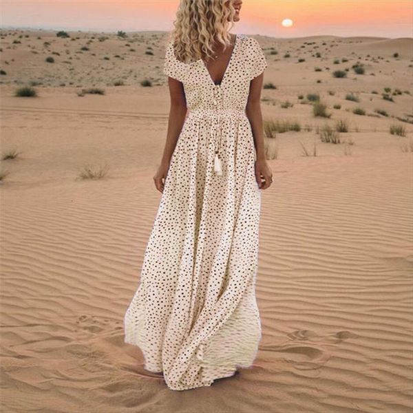 elegant v neck boho womens dresses spring polka dot print long party tassel maxi summer short sleeve beach, Black;gray
elegant v neck boho womens dresses spring polka dot print long party tassel maxi summer short sleeve beach, Black;gray