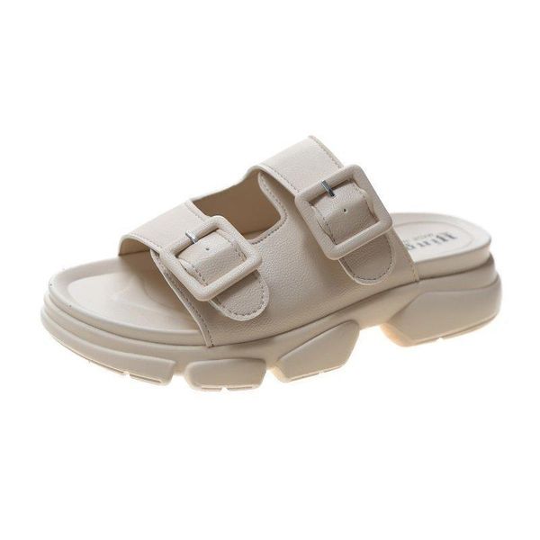 women's slippers summer fashionable thick bottom muffin sandals comfort school girl shors younger shoes, Black
women's slippers summer fashionable thick bottom muffin sandals comfort school girl shors younger shoes, Black