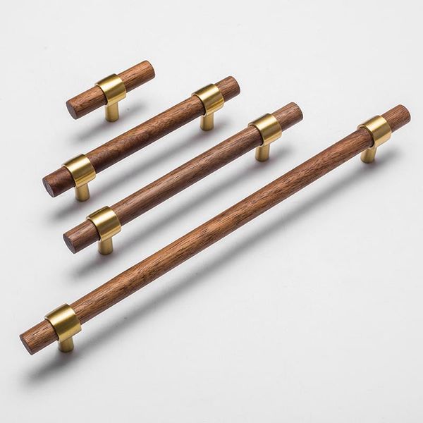 handles & pulls nordic style combinant of brass and black walnut wood cupboard door pull handle color adjustable knob
handles & pulls nordic style combinant of brass and black walnut wood cupboard door pull handle color adjustable knob