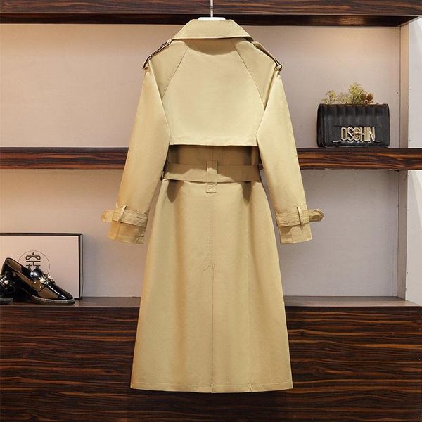 women's trench coats novel early autumn plus size thin windbreaker foreign temperament age-reducing jacket women, Tan;black
women's trench coats novel early autumn plus size thin windbreaker foreign temperament age-reducing jacket women, Tan;black