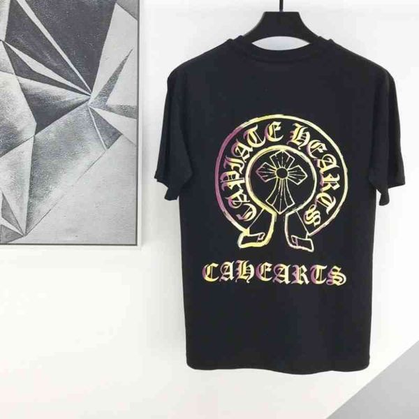croosin xia chao brand ch ke roman hoof sanskrit cross double print loose round neck short sleeve t-shirt for men and, White;black
croosin xia chao brand ch ke roman hoof sanskrit cross double print loose round neck short sleeve t-shirt for men and, White;black