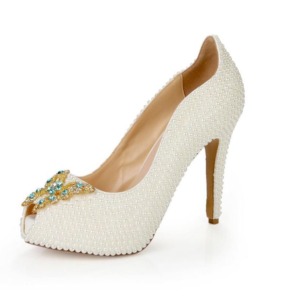 dress shoes lsdn-1503 elegant handmade pearl butterfly button wedding shoe white bridesmaid's slim-heeled fishmouth pumps, Black
dress shoes lsdn-1503 elegant handmade pearl butterfly button wedding shoe white bridesmaid's slim-heeled fishmouth pumps, Black