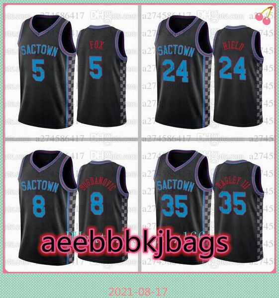 men basketball 5 fox 4 webber 10 bibby 16 stojakovic black city 2020-21 jersey, Black;red
men basketball 5 fox 4 webber 10 bibby 16 stojakovic black city 2020-21 jersey, Black;red