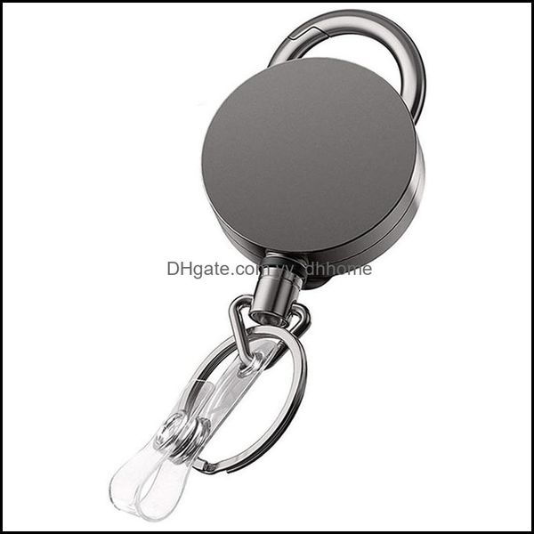 keychains fashion aessorieskeychains burglar chain key holder keychain ring return retractable drop delivery 2021 nkzti, Silver
keychains fashion aessorieskeychains burglar chain key holder keychain ring return retractable drop delivery 2021 nkzti, Silver