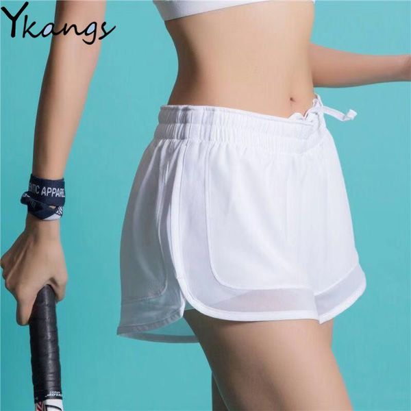 fake two pieces sport shorts femme running solid high waist casual women summer quick dry sportswear jogger tennis short women's, White;black
fake two pieces sport shorts femme running solid high waist casual women summer quick dry sportswear jogger tennis short women's, White;black