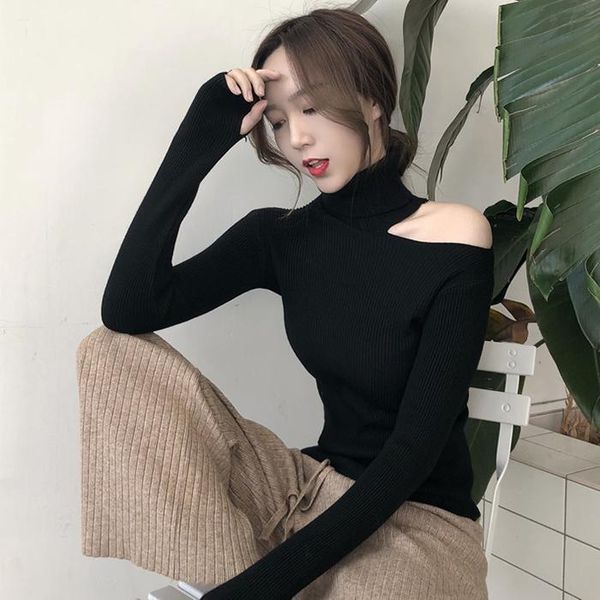 finger sleeve shoulder high neck sweater long slim body pullover bottom blouse wear full womens clothing yoga outfit
finger sleeve shoulder high neck sweater long slim body pullover bottom blouse wear full womens clothing yoga outfit