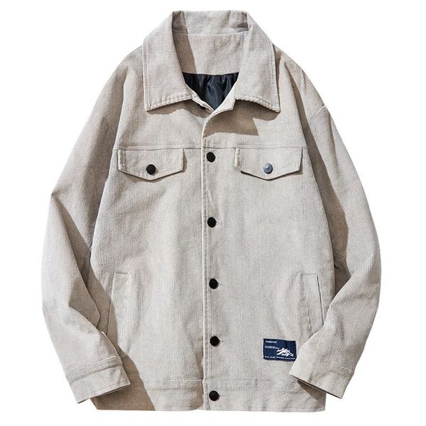 men's jackets casual student autumn and winter clothing corduroy jacket 2021 spring korean style trendy, Black;brown
men's jackets casual student autumn and winter clothing corduroy jacket 2021 spring korean style trendy, Black;brown