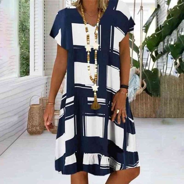 fashion woman dress blue plaid soft v neck elastic waist short sleeve dress woman clothing, Black;gray
fashion woman dress blue plaid soft v neck elastic waist short sleeve dress woman clothing, Black;gray