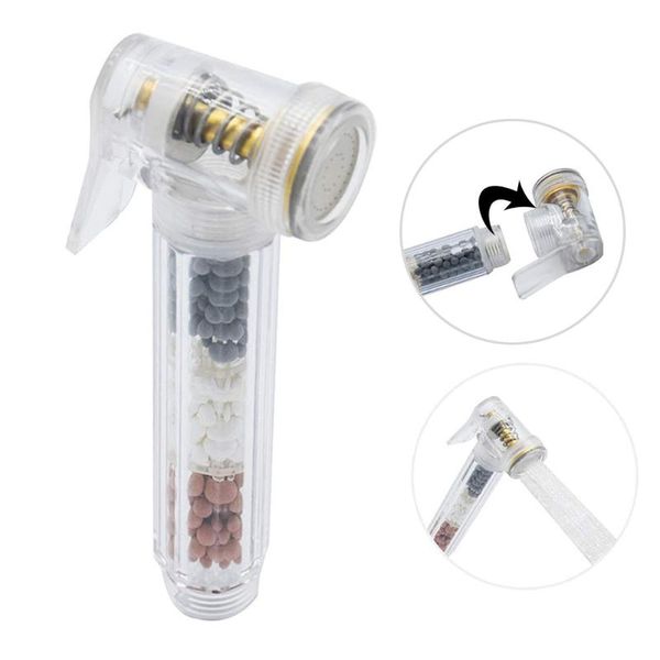 high pressure water saving multifunctional home ionic filter transparent diaper bidet parts personal hygiene toilet sprayer head faucets 
high pressure water saving multifunctional home ionic filter transparent diaper bidet parts personal hygiene toilet sprayer head faucets