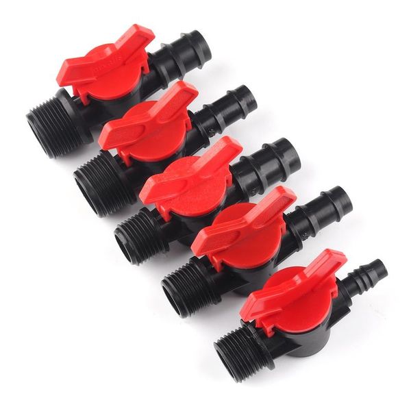watering equipments 3pcs mini ball valve 1/2" 3/4" thread to 8/12 16 20 25mm garden hose valves micro irrigation pipe water switch
watering equipments 3pcs mini ball valve 1/2" 3/4" thread to 8/12 16 20 25mm garden hose valves micro irrigation pipe water switch