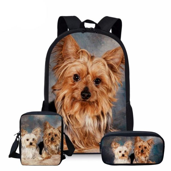 customzied girls school bags set yorkshire terrie schoolbags children backpack girl boys primary bookbag kids mochila infantil
customzied girls school bags set yorkshire terrie schoolbags children backpack girl boys primary bookbag kids mochila infantil