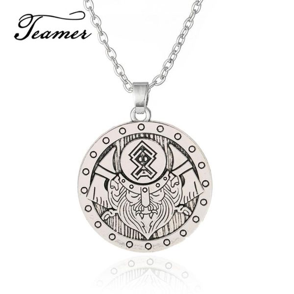 pendant necklaces teamer norse viking warrior battle axe shield vikings necklace scandinavian goldsliver for friend gifts, Silver
pendant necklaces teamer norse viking warrior battle axe shield vikings necklace scandinavian goldsliver for friend gifts, Silver