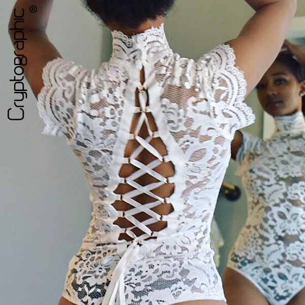cryptographic floral embroidery lace up baless bodysuit lingerie bangade sheer lace teddy womens bodysuits party club, Black;white
cryptographic floral embroidery lace up baless bodysuit lingerie bangade sheer lace teddy womens bodysuits party club, Black;white