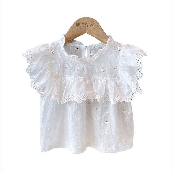 kids baby girls summer fly sleeve cotton lace casual ruched shirts toddler children blouses clothes 2 7y, White;black
kids baby girls summer fly sleeve cotton lace casual ruched shirts toddler children blouses clothes 2 7y, White;black