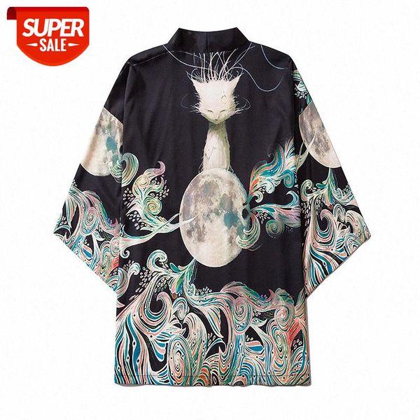 ss japanese retro cardigan kimono robe for men and women loose large size three-quarter sleeve shirt thin jacket #jk0r, White;black
ss japanese retro cardigan kimono robe for men and women loose large size three-quarter sleeve shirt thin jacket #jk0r, White;black