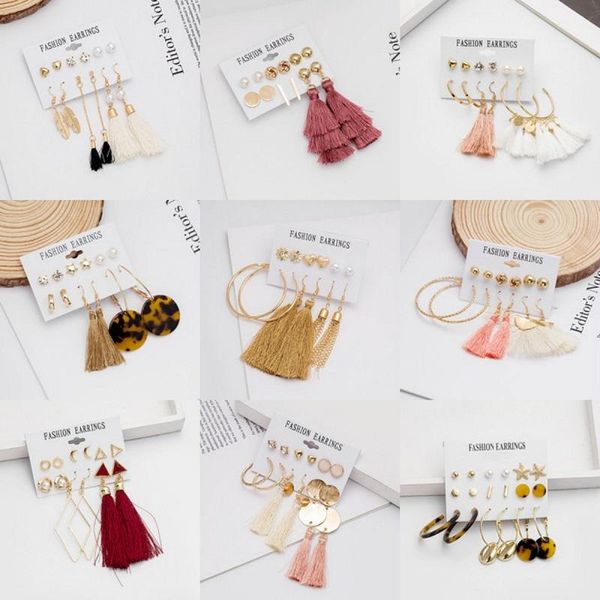 find me geometric alloy imitation pearl earrings tassel set for women fashion jewelry accessories stud, Golden;silver
find me geometric alloy imitation pearl earrings tassel set for women fashion jewelry accessories stud, Golden;silver