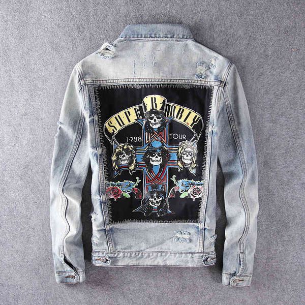 men's jackets jaqueta de jeans masculina harajuku, casaco ganga lavado para homens, estilo rock, azul Ãndigo, vintage y7x3, Black;brown
men's jackets jaqueta de jeans masculina harajuku, casaco ganga lavado para homens, estilo rock, azul Ãndigo, vintage y7x3, Black;brown