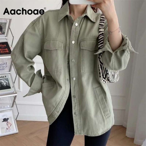 aachoae women solid color cotton oversized jacket coats batwing sleeve turn down collar outerwear female fashion autumn 210928, Black;brown
aachoae women solid color cotton oversized jacket coats batwing sleeve turn down collar outerwear female fashion autumn 210928, Black;brown