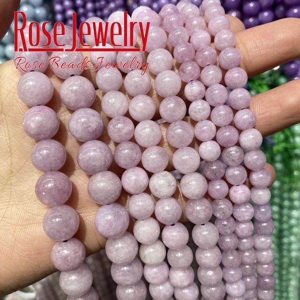 other a+ purple angelite stone beads natural round loose spacer 4/6/8/10mm for jewelry making diy bracelet accessories 15"
other a+ purple angelite stone beads natural round loose spacer 4/6/8/10mm for jewelry making diy bracelet accessories 15"