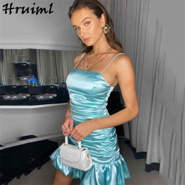 blue backless dress spaghetti strap ruffled mini summer dresses casual high waist party club womens clothes jurkjes zomer 210513, Black;gray
blue backless dress spaghetti strap ruffled mini summer dresses casual high waist party club womens clothes jurkjes zomer 210513, Black;gray