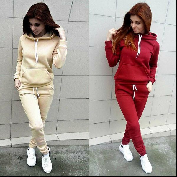 solid autumn winter 2pcs womens tracksuits set hoodies loose hooded tracksuit sweatshirt suit jogging women clothing suits female, Gray
solid autumn winter 2pcs womens tracksuits set hoodies loose hooded tracksuit sweatshirt suit jogging women clothing suits female, Gray