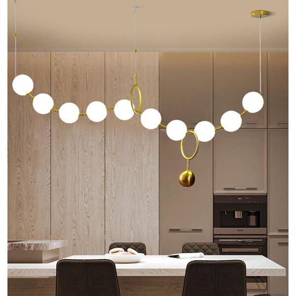 pendant lamps nordic glass ball chain led chandelier ten molecular bubble lustre dining room bedroom living hanging light fixtures
pendant lamps nordic glass ball chain led chandelier ten molecular bubble lustre dining room bedroom living hanging light fixtures