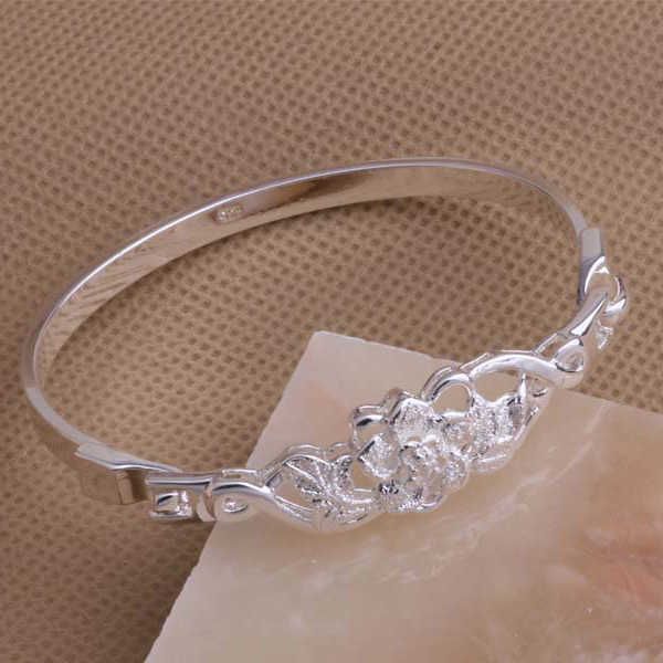 ab001 sterling bangle bracelet, fashion jewelry flower buckle bracelet /aemaivta ahcaiyja silver color q0719, Black
ab001 sterling bangle bracelet, fashion jewelry flower buckle bracelet /aemaivta ahcaiyja silver color q0719, Black