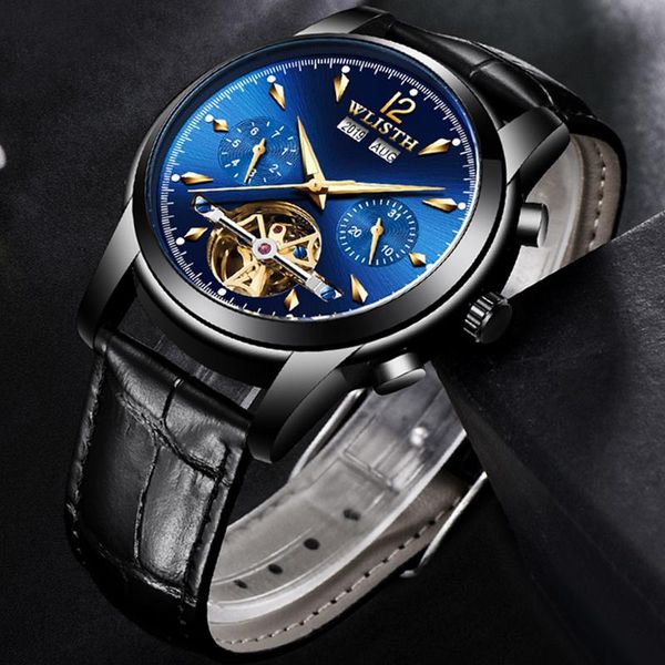 wristwatches wlisth original design watch men's double flywheel waterproof automatic mechanical fashion casual business, Slivery;brown
wristwatches wlisth original design watch men's double flywheel waterproof automatic mechanical fashion casual business, Slivery;brown