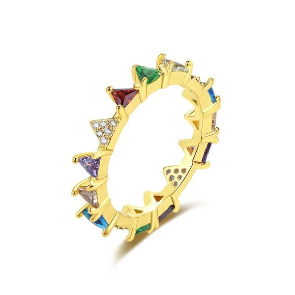 wedding rings classic female rainbow crystal stone ring charm gold color thin for women dainty triangle zircon engagement, Slivery;golden
wedding rings classic female rainbow crystal stone ring charm gold color thin for women dainty triangle zircon engagement, Slivery;golden