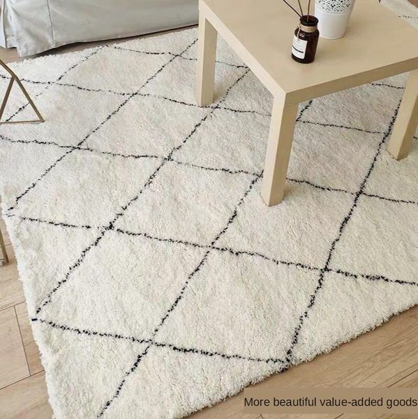 carpets carpet bedroom decoration moroccan nordic living room coffee table wool bedside simple modern rhombus white plush blanket
carpets carpet bedroom decoration moroccan nordic living room coffee table wool bedside simple modern rhombus white plush blanket