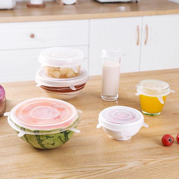 kitchen storage & organization thours 6pcs fresh-keeping lid -grade silicone sealed stretched plastic wrap can be recycled
kitchen storage & organization thours 6pcs fresh-keeping lid -grade silicone sealed stretched plastic wrap can be recycled