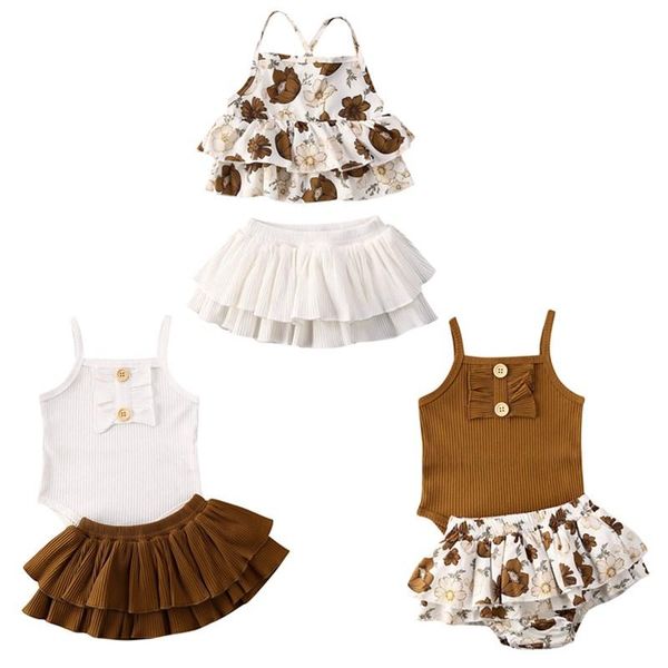 baby & children's 0-24m infant girl sleeveless sling romper+tutu skirt dress clothes sunsuit clothing sets, White
baby & children's 0-24m infant girl sleeveless sling romper+tutu skirt dress clothes sunsuit clothing sets, White