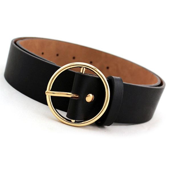 belts women waist belt metal female gold round buckle ladies, Black;brown
belts women waist belt metal female gold round buckle ladies, Black;brown