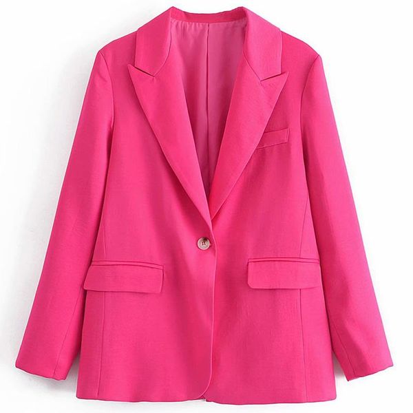 women's suits & blazers zhenbaili summer autumn long sleeve single button women casual suit jacket office female loose coat pink, White;black
women's suits & blazers zhenbaili summer autumn long sleeve single button women casual suit jacket office female loose coat pink, White;black