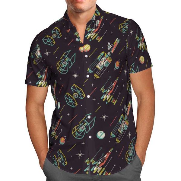 men's casual shirts 2021 3d printing universe space spacecraft hawaii men summer short-sleeved printed oversize 5xl, White;black
men's casual shirts 2021 3d printing universe space spacecraft hawaii men summer short-sleeved printed oversize 5xl, White;black
