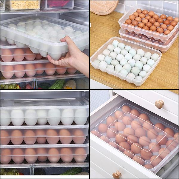 storage bottles & jars 34 grid egg box food container eggs refrigerator crisper
storage bottles & jars 34 grid egg box food container eggs refrigerator crisper