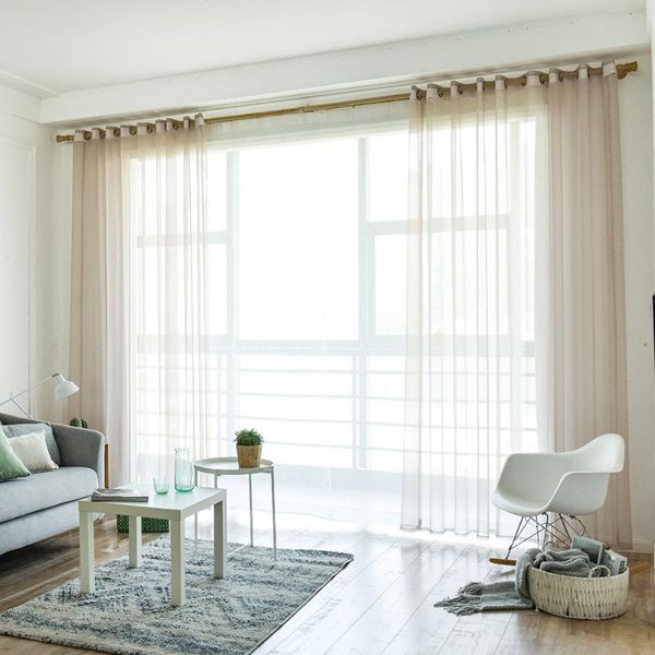 sheer curtains for living room bedroom window treatments modern solid voile drapes curtain &
sheer curtains for living room bedroom window treatments modern solid voile drapes curtain &