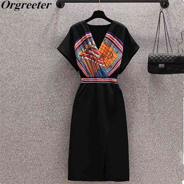 elegant office ladies retro printted satin patchwork dress summer v-neck raglan sleeve bodycon pencil dresses plus size 210602, Black;gray
elegant office ladies retro printted satin patchwork dress summer v-neck raglan sleeve bodycon pencil dresses plus size 210602, Black;gray