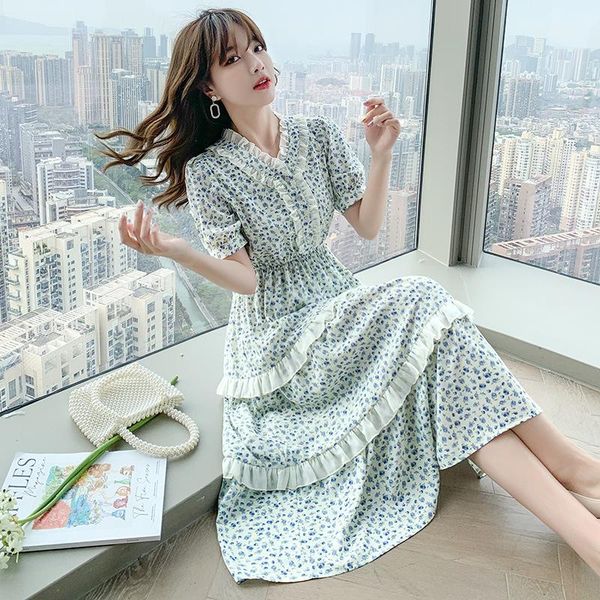casual dresses dress 2021 summer short sleeve v-neck temperament lady mid long slim floral, Black;gray
casual dresses dress 2021 summer short sleeve v-neck temperament lady mid long slim floral, Black;gray