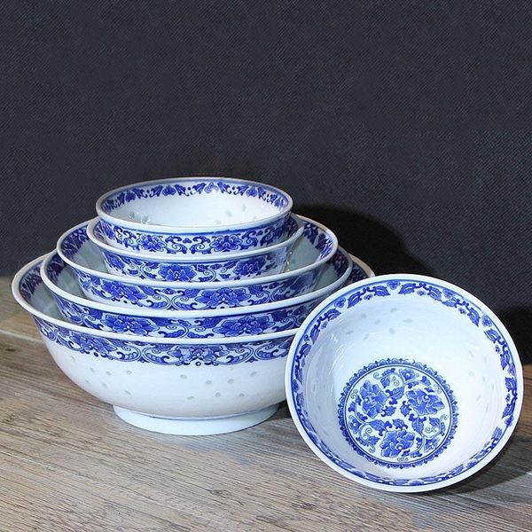 bowls retro chinese dragon bowl jingdezhen blue and white porcelain ramen soup rice container kitchen tableware accessories
bowls retro chinese dragon bowl jingdezhen blue and white porcelain ramen soup rice container kitchen tableware accessories