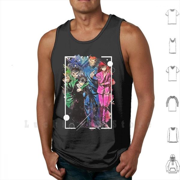 yu hakusho watercolor tank vest 100% cotton anime manga japan japanese movie tv cartoon hero super, White;black
yu hakusho watercolor tank vest 100% cotton anime manga japan japanese movie tv cartoon hero super, White;black