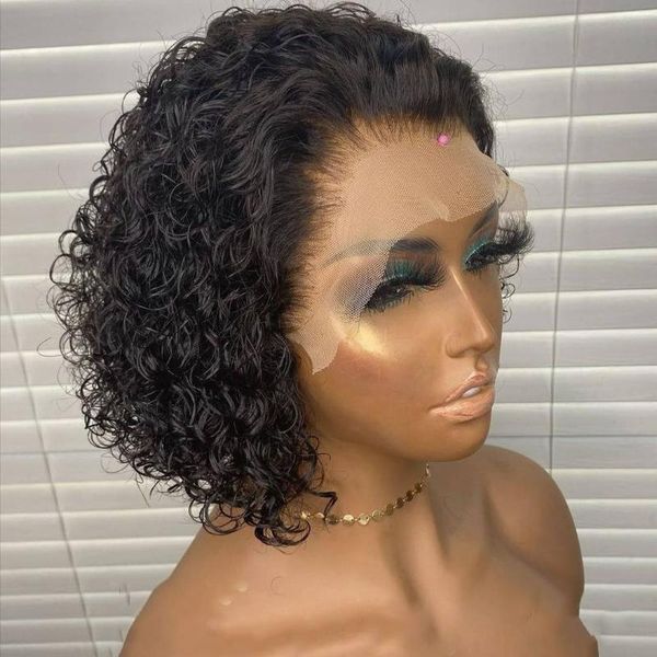 lace wigs pixie cut jerry curly human hair 13x4 front natural black colored short bob for women peruvian remy, Black;brown
lace wigs pixie cut jerry curly human hair 13x4 front natural black colored short bob for women peruvian remy, Black;brown