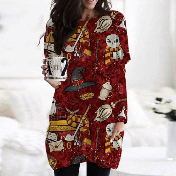 casual dresses autumn and winter female 3d print christmas fashion long sleeve womens clothing o-neck looose ladiies dress streetwear, Black;gray
casual dresses autumn and winter female 3d print christmas fashion long sleeve womens clothing o-neck looose ladiies dress streetwear, Black;gray