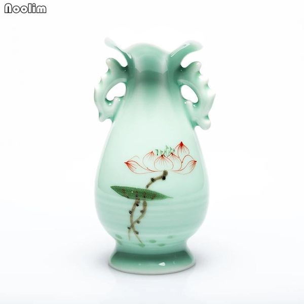 vases noolim flower container jingdezhen ceramic small vase home decoration longquan celadon hand-painted lotus
vases noolim flower container jingdezhen ceramic small vase home decoration longquan celadon hand-painted lotus