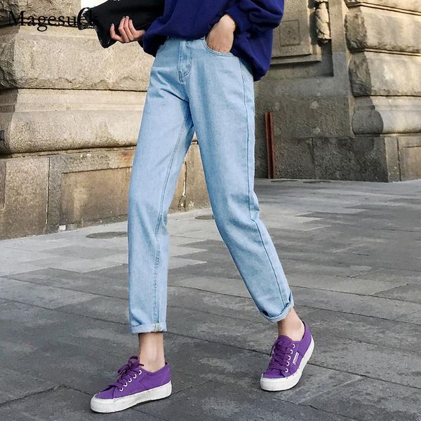 women's jeans autumn high waist slim women plus size casual cotton white black harem denim trousers solid woman pants 10388, Blue
women's jeans autumn high waist slim women plus size casual cotton white black harem denim trousers solid woman pants 10388, Blue