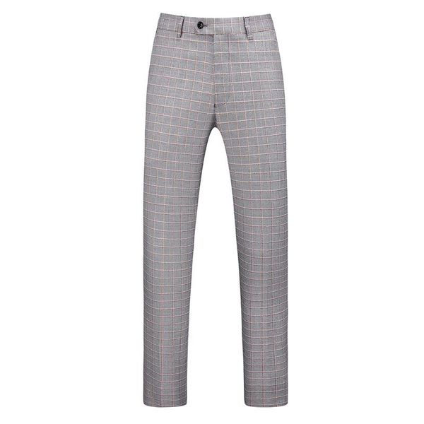 men's pants mogu plaid straight slim fit streetwear work office business male summer suit party wedding formal dress trousers, Black
men's pants mogu plaid straight slim fit streetwear work office business male summer suit party wedding formal dress trousers, Black