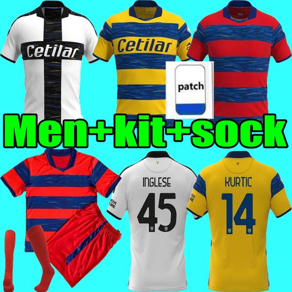 2021 2022 parma calcio soccer jerseys 21 22 home away darmian gervinho inglese kucka karamoh football shirts maillot de futol men kids set, Black;yellow
2021 2022 parma calcio soccer jerseys 21 22 home away darmian gervinho inglese kucka karamoh football shirts maillot de futol men kids set, Black;yellow