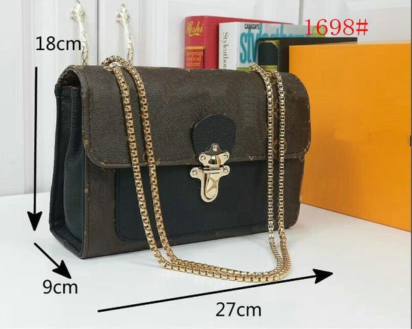designer chain shoulder bags totes bag womens handbags women tote handbag crossbody purses leather clutch backpack wallet 1698# 27x9x18cm bg
designer chain shoulder bags totes bag womens handbags women tote handbag crossbody purses leather clutch backpack wallet 1698# 27x9x18cm bg