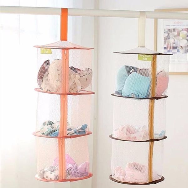 household drying net drying basket 3-layer windproof hanging air-cure wet clothes holder for bra underwear panty baby dress sock
household drying net drying basket 3-layer windproof hanging air-cure wet clothes holder for bra underwear panty baby dress sock